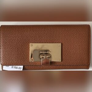 Michael Kors Astrid Carryall Leather Wallet